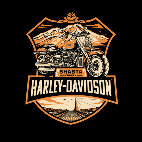 Logo for Northern California Harley-Davidson Dealership Design by chusnanlutfi