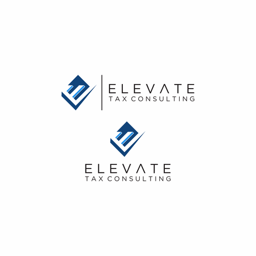 Modern "Elevate" Symbol for my consulting firm Design by Yassinta Fortunata