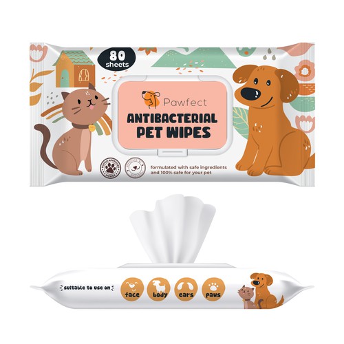 PAWFECT--the perfect pet brand Design by Holiday26