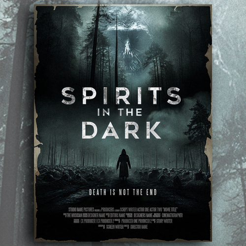 SPIRITS IN THE DARK poster contest Design by 【E-Django】