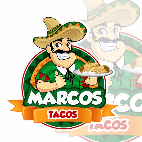 Marcos Tacos | Logo design contest