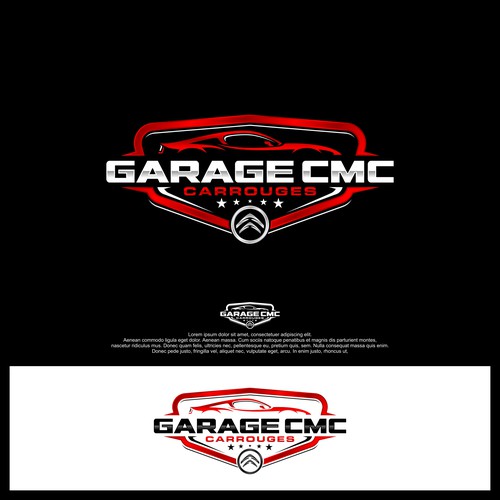 CREATION LOGO POUR GARAGE AUTOMOBILE CITROEN AVEC UN COTE FUN Design by the.yellowmortar