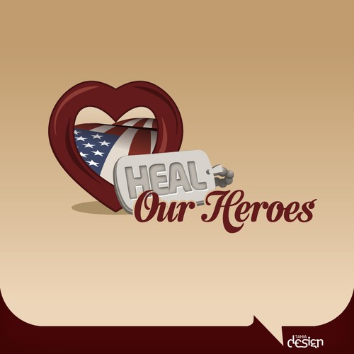 Logo for a non-profit which helps wounded military personnel.