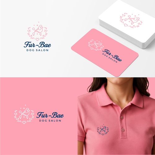 Design a logo/branding for Fur-Bae (slogan: Before Anything Else) luxury dog wellness/lifestyle biz Design by BRGHT✦