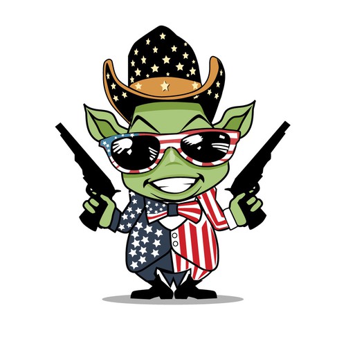 Mascot for Uranus Fudge Factory and General Store Design by BroomvectoR
