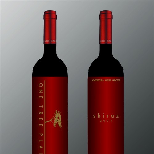 One Tree Plain wine label Design por Bipolar Designs