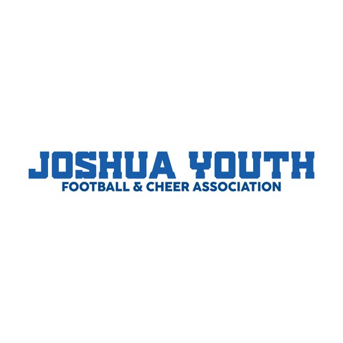 Joshua Youth Football & Cheer Logo Design by tdesign.taner