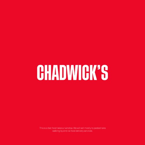 Chadwick’s Restaurant Logo Design réalisé par ERDIHAN DESIGN