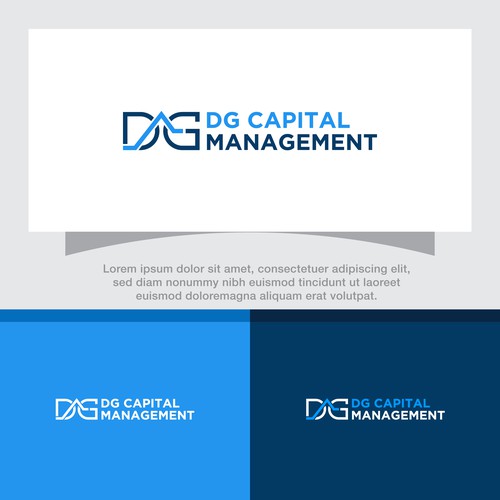 Logo & Brand guide for DG Capital Management an options trading Hedge Fund. Réalisé par rouf_art