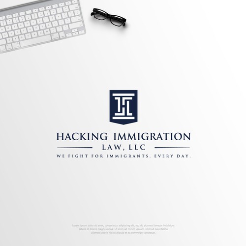 Law Firm Logo Design von harodsgn™