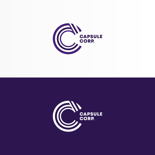 Design di Logo Capsule Corp, univers DBZ di Direwolf Design