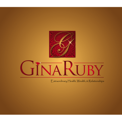 Design di New logo wanted for Gina Ruby  (I'm branding my name) di nicole lin designs