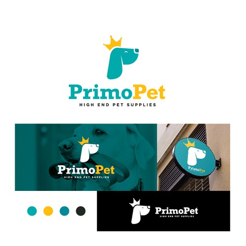 Design a logo for Primo Pet - a premium pet product brand. Design by sam_kalye