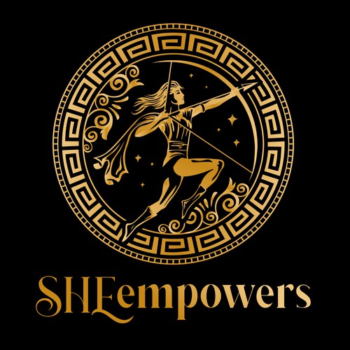 SHEempowers - luxurious design of a woman preferrably in some kind of a circle to appeal to women professionals Design by Jacob Gomes