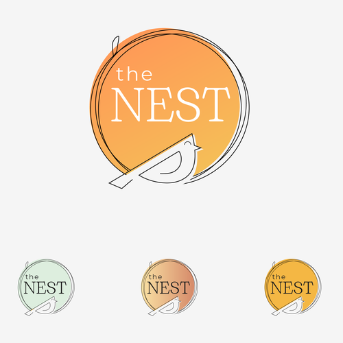 the NEST--a national Prenatal Wellness Center Brand Design by HG | Designs