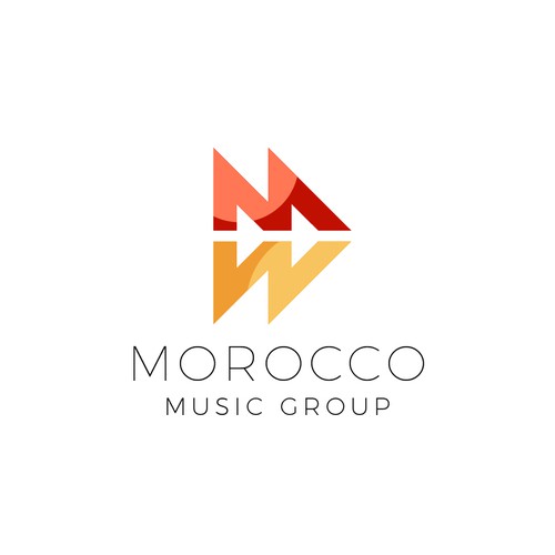 Create an Eyecatching Geometric Logo for Morocco Music Group Design by Yakobslav
