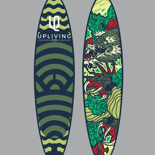 Help Us Design Our Stand Up Paddle Board! Design by Dope Hope