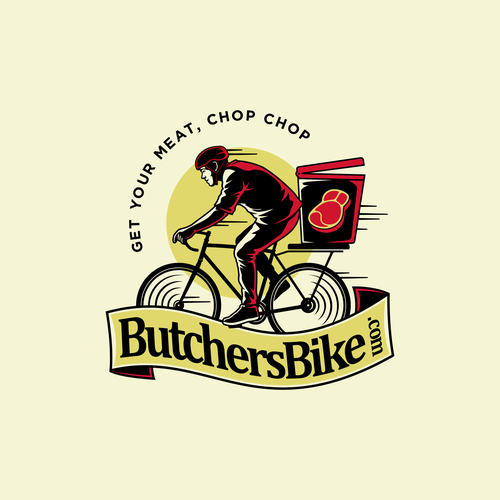 Logo - Butchers Bike Design by Kibokibo