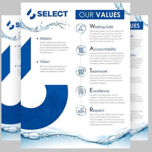 Core Values Poster Design by Monki D Loy