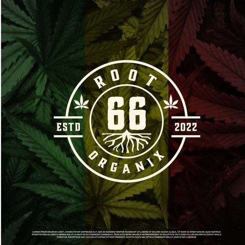Root 66 Organix (Cannabis, Marijuana, Weed,Retail) Design by gravisio