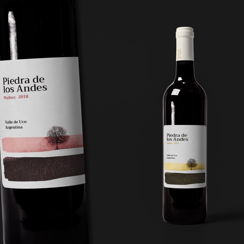Malbec Wine Label for an Argentinian Winery Design by exsenz