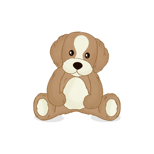 Weighted Stuffed Animal for Adults with Anxiety Disorders Design by Gloxee