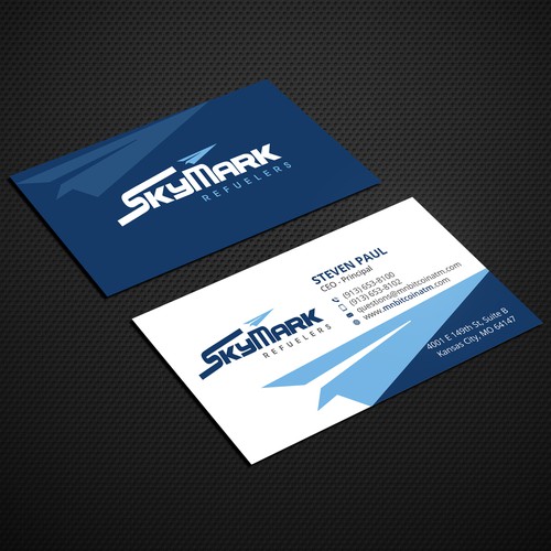 Need business card redesign for Aircraft Truck Fueling company Design by VIVID_Design.
