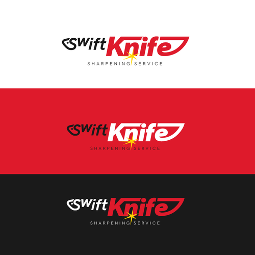 Clean and 'trustworthy' logo for modern knife sharpening service Design by Joezua and