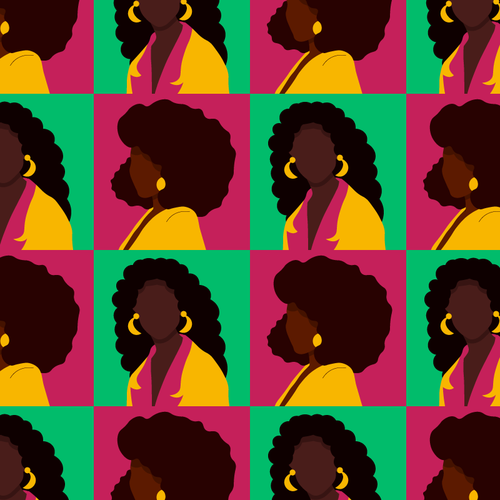 Apparel/Textile Designs - Women of Color Inspired Designs Design by Digital Man ✅