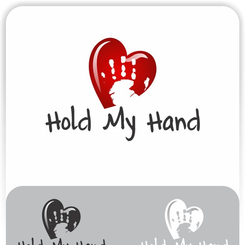 logo for Hold My Hand Foundation Design by fire.design