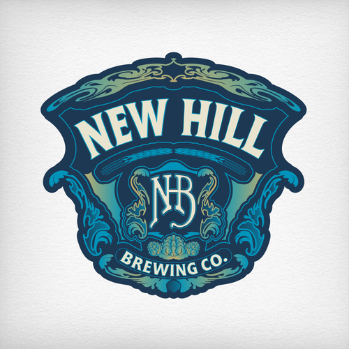 Blend sophistication with edge to create attention grabbing logo for New Hill Brewing Co. Design by DataDesign99d