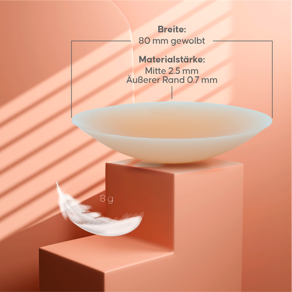 Florani Women's Nipple Cover: 3D Product Renders with Technical Specifications