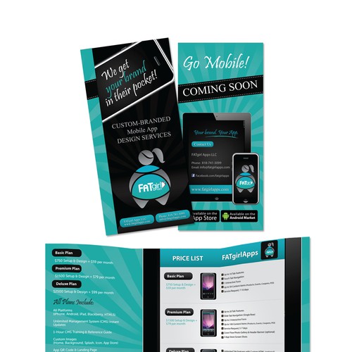 print or packaging design for FATgirl Apps Design por FaFarikula