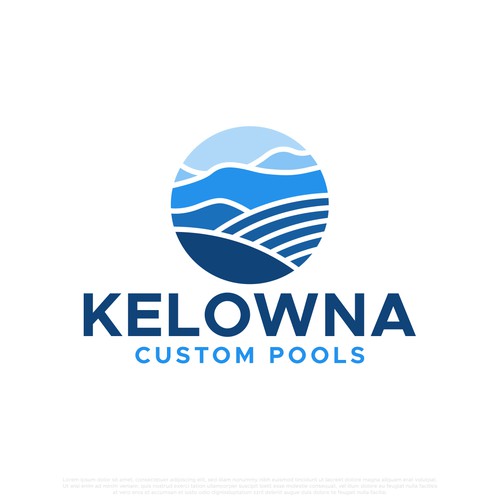 Kelowna Custom Pools Design by MagsArt