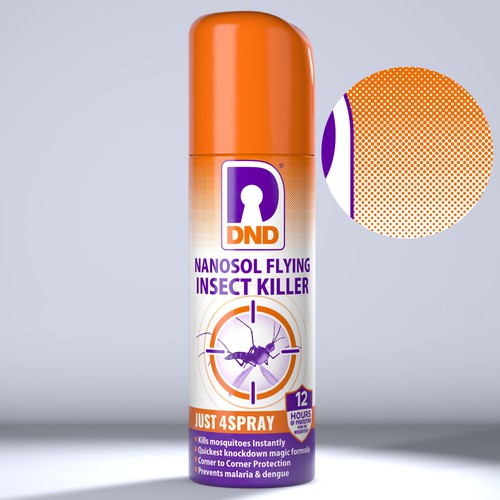 Design a standout label for a Super Effective Insect Killer Spray Design réalisé par P.D.S.