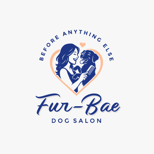 Design a logo/branding for Fur-Bae (slogan: Before Anything Else) luxury dog wellness/lifestyle biz Design by BRGHT✦