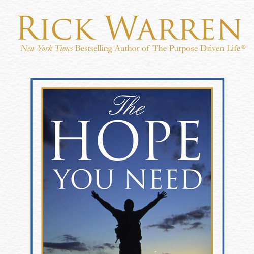 Design Rick Warren's New Book Cover Diseño de thedesigndepot2