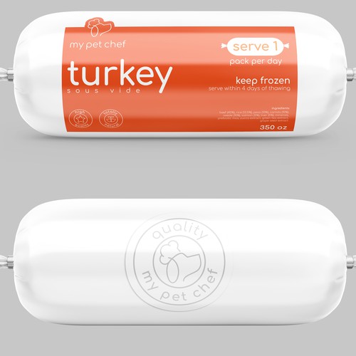 Premium Fresh Dog Food Design by Totoya