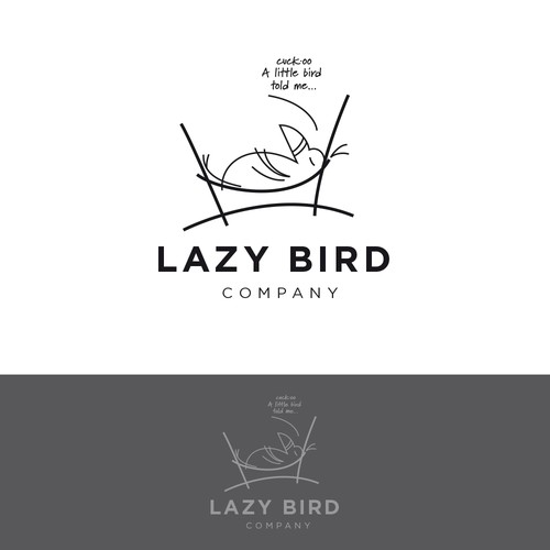 Design di Design a simple but yet powerful logo for "Lazy Bird Company” di trumpdesign
