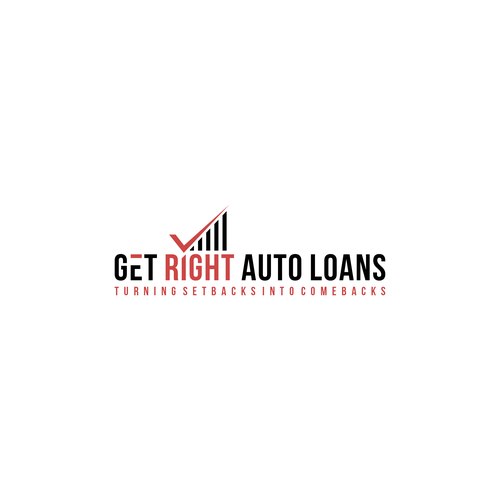 Get Right Auto Loans Logo Design by beelash