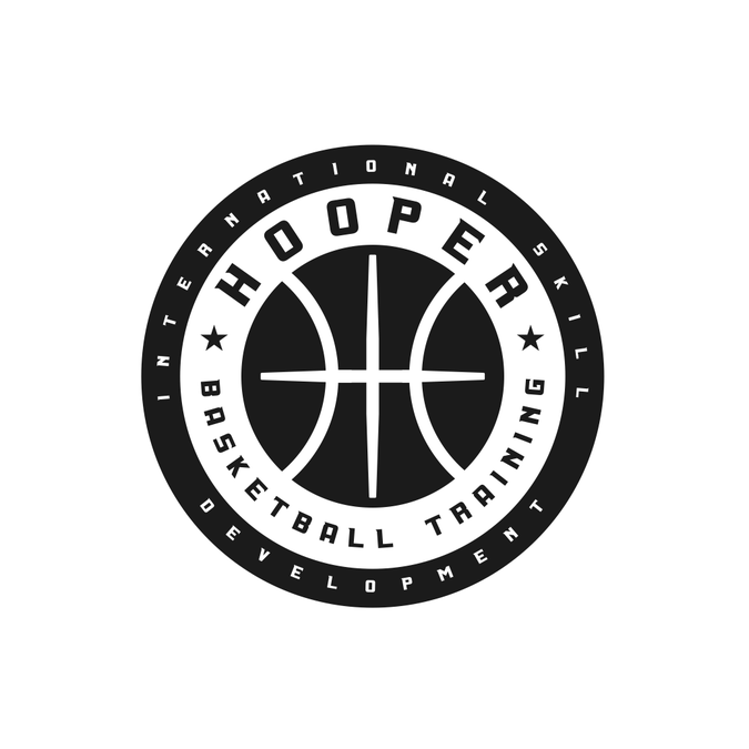 Create a bold, modern logo for Hooper Basketball Training Logo
