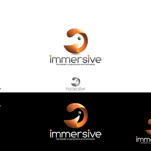 Immersive needs a new logo for our panoramic projection company!  FINAL ROUND!-ontwerp door Ai65