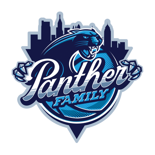 Basketball Logo for Team 'Panther Family' - Your Winning Logo Featured on Major Sports Network Design by bomba