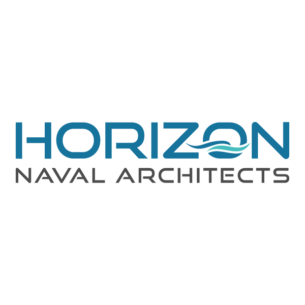 Horizon Naval Architects • Marine Engineering Logo