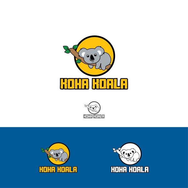 Design a Koala Logo for baby products that will appeal to both toddlers and adults.