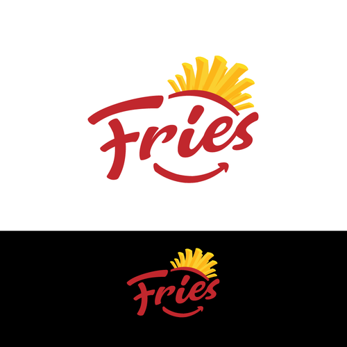 French Fries Restaurant Logo Design by Sukach