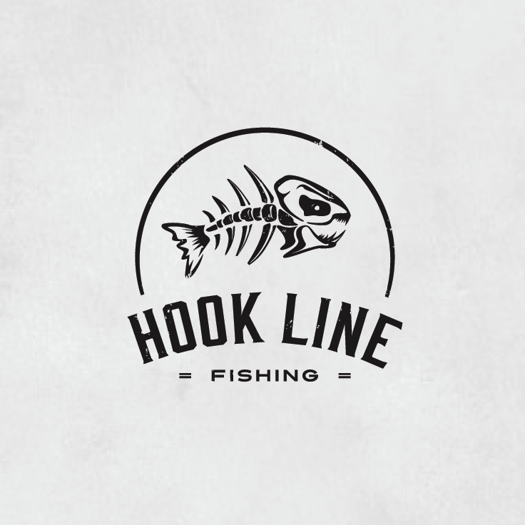 Fishing Hook Logos - Free Fishing Hook Logo Ideas, Design & Templates