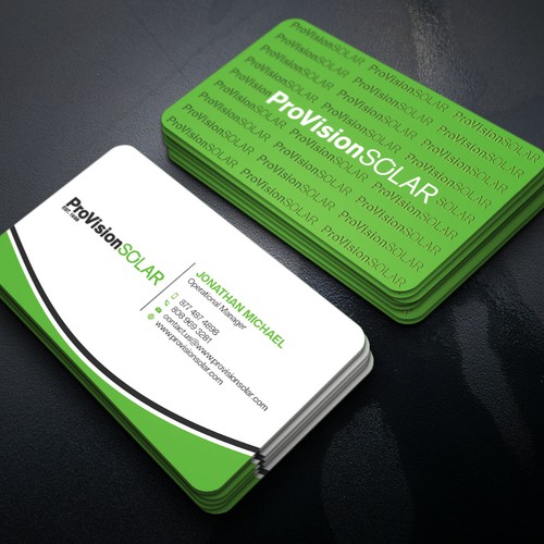 Solar Business Cards Design von Xclusive16