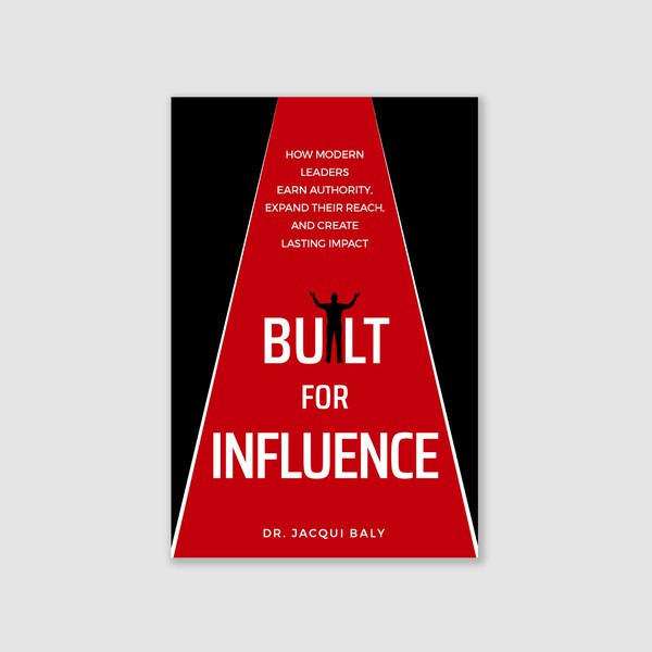 Leadership Book Cover – “I” as Identity & Red‑Carpet/Spotlight Concept