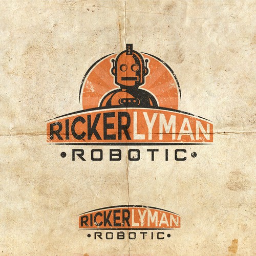 Ricker Lyman Robotic needs a retro Atomic Age logo Design by wilndr